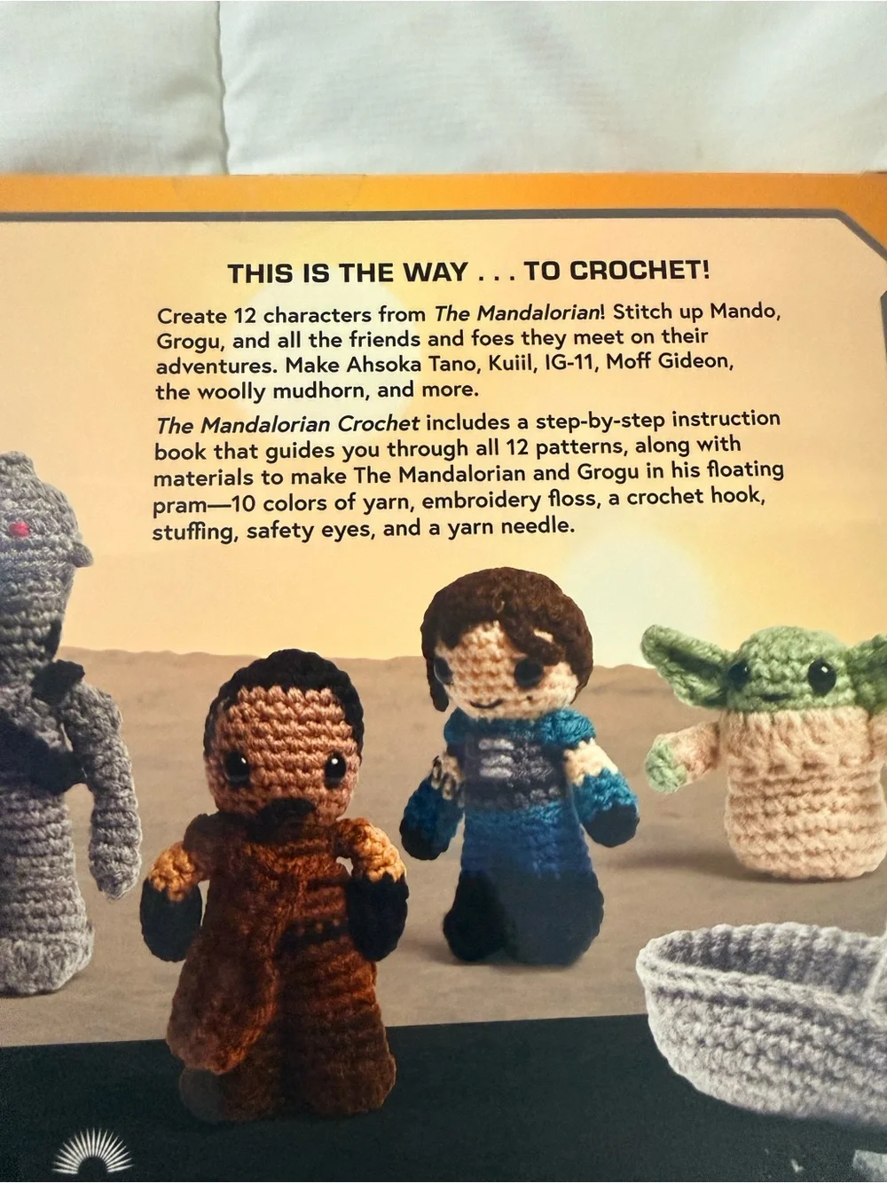 New Star Wars Crochet kit Mandalorian 12 projects